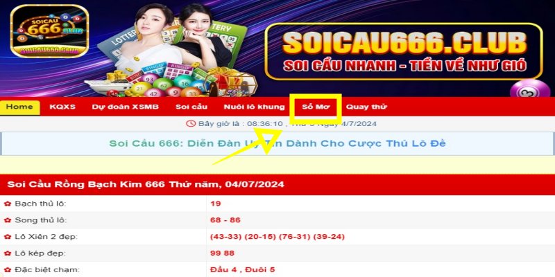 Sổ Mơ Lô Đề - Giải Mã Hàng Triệu Giấc Mơ Tại Soi Cầu 666