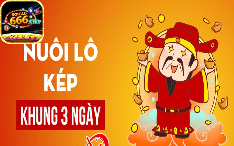 Chơi lô kép khung 3 ngày hiệu quả cùng chuyên gia Soicau 666