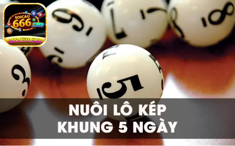 Nuôi lô kép khung 5 ngày bất bại không ăn không lấy tiền