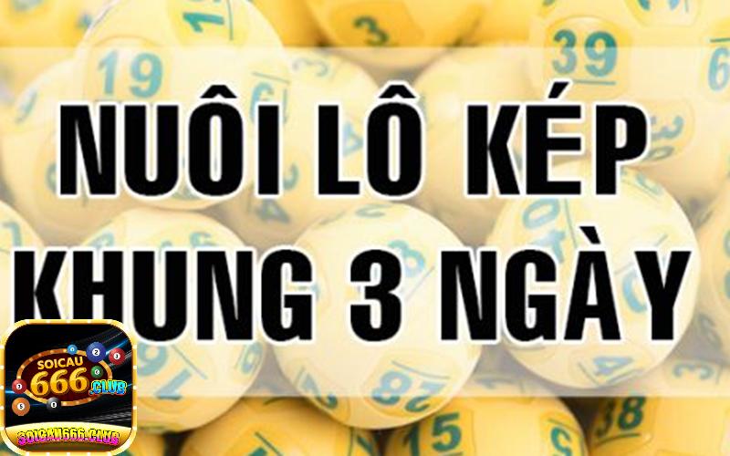 Tìm hiểu lý do những cặp lô kép khung 3 ngày được nhiều lô thủ lựa chọn