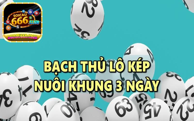 Bạch thủ kép nuôi khung 3 ngày cao thủ hướng dẫn chỉ có ăn tiền